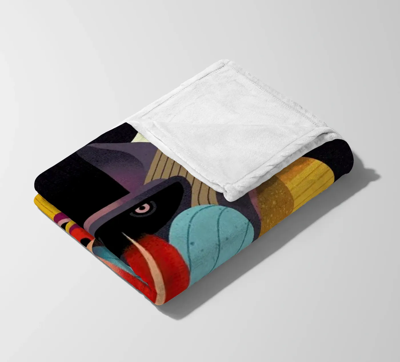 Mandrill fleecedeken van Dieter Braun