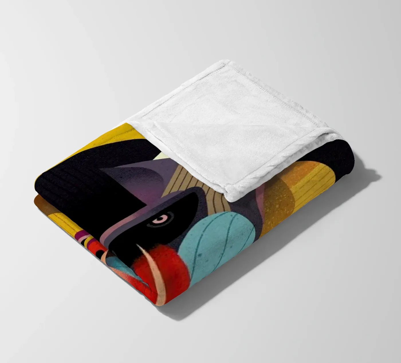 Mandrill fleecedeken van Dieter Braun