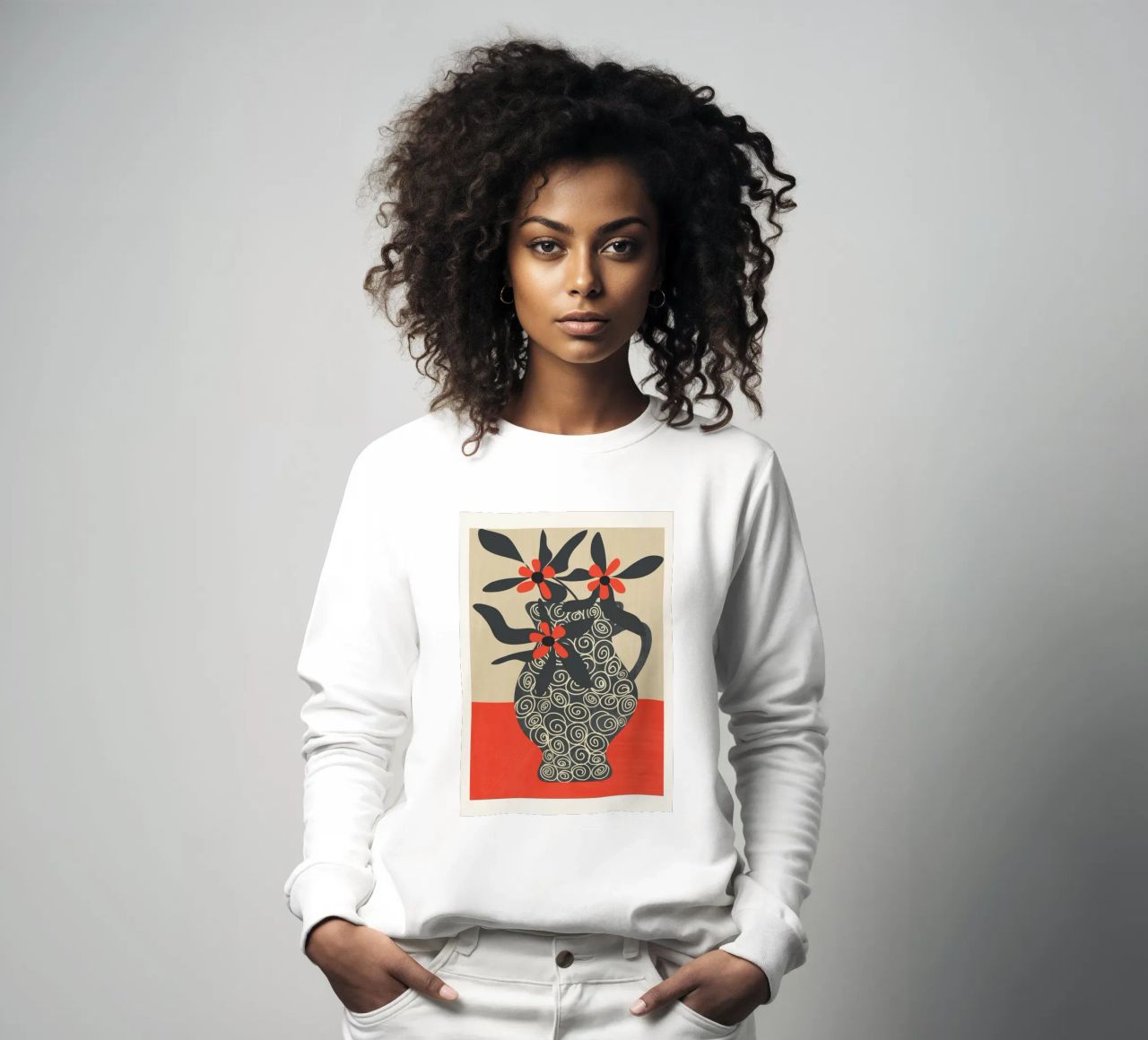 Modern Bloom 3 felpa da Flow Line