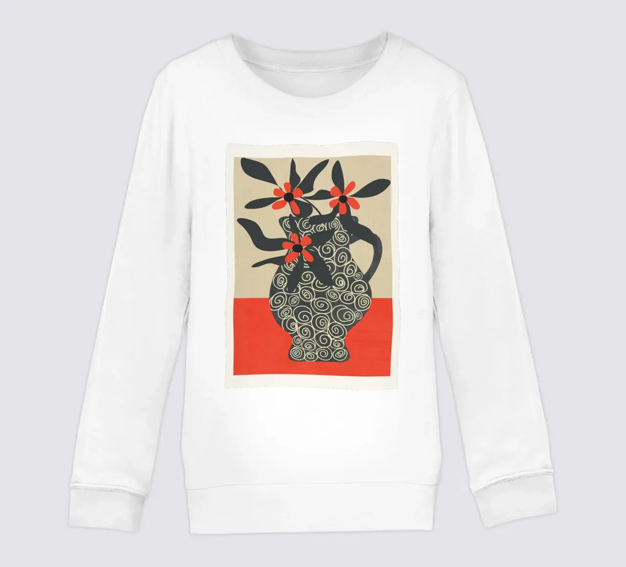 Modern Bloom 3 felpa bambino da Flow Line