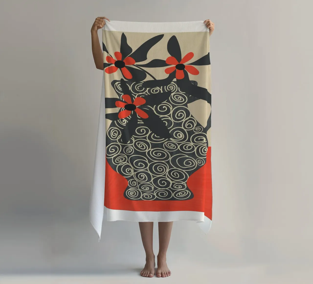 Modern Bloom 3 telo mare da Flow Line