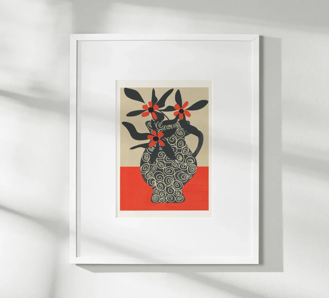 Modern Bloom 3 carta hahnemühle da Flow Line