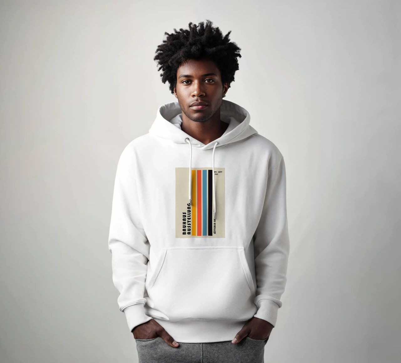 Design minimalista felpa con cappuccio da kichirou