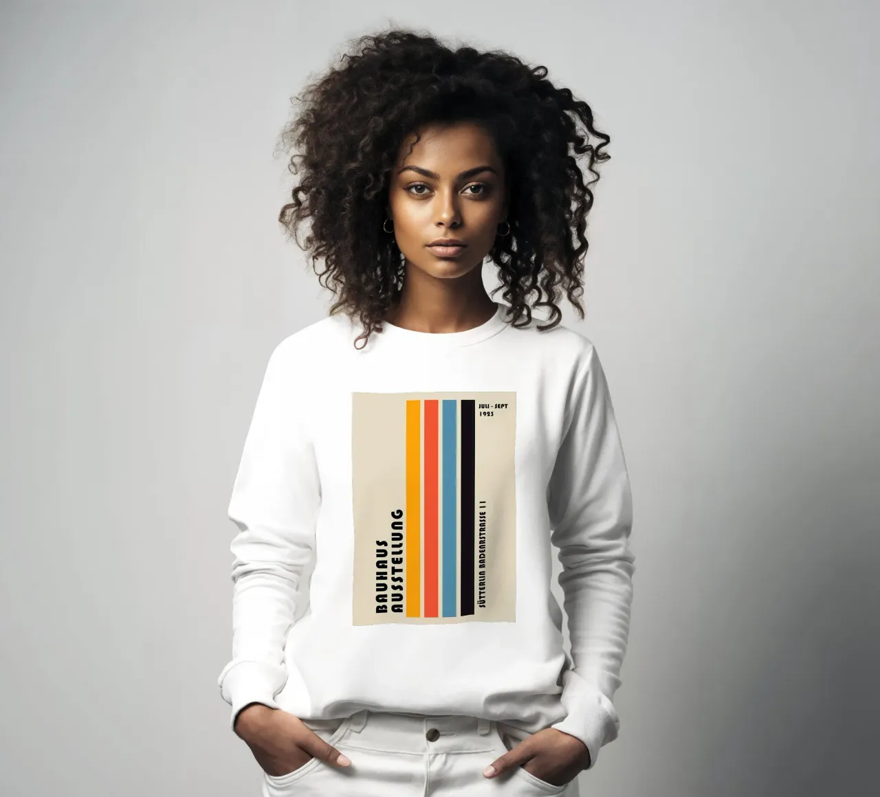 Conception minimale sweat de kichirou