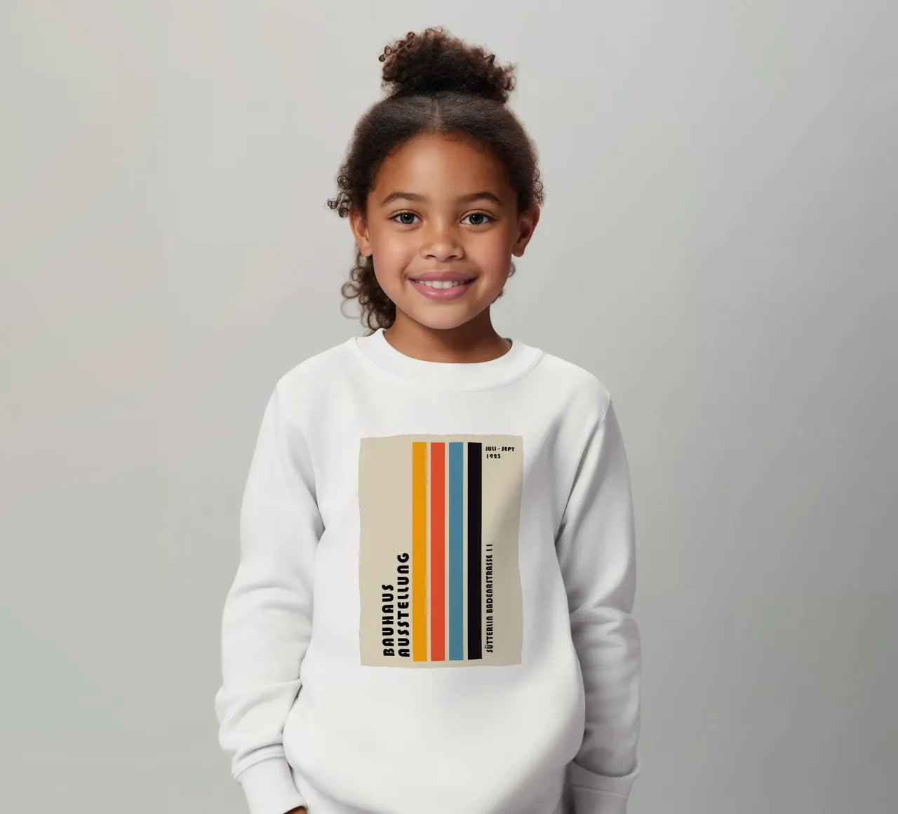 Design minimalista felpa bambino da kichirou