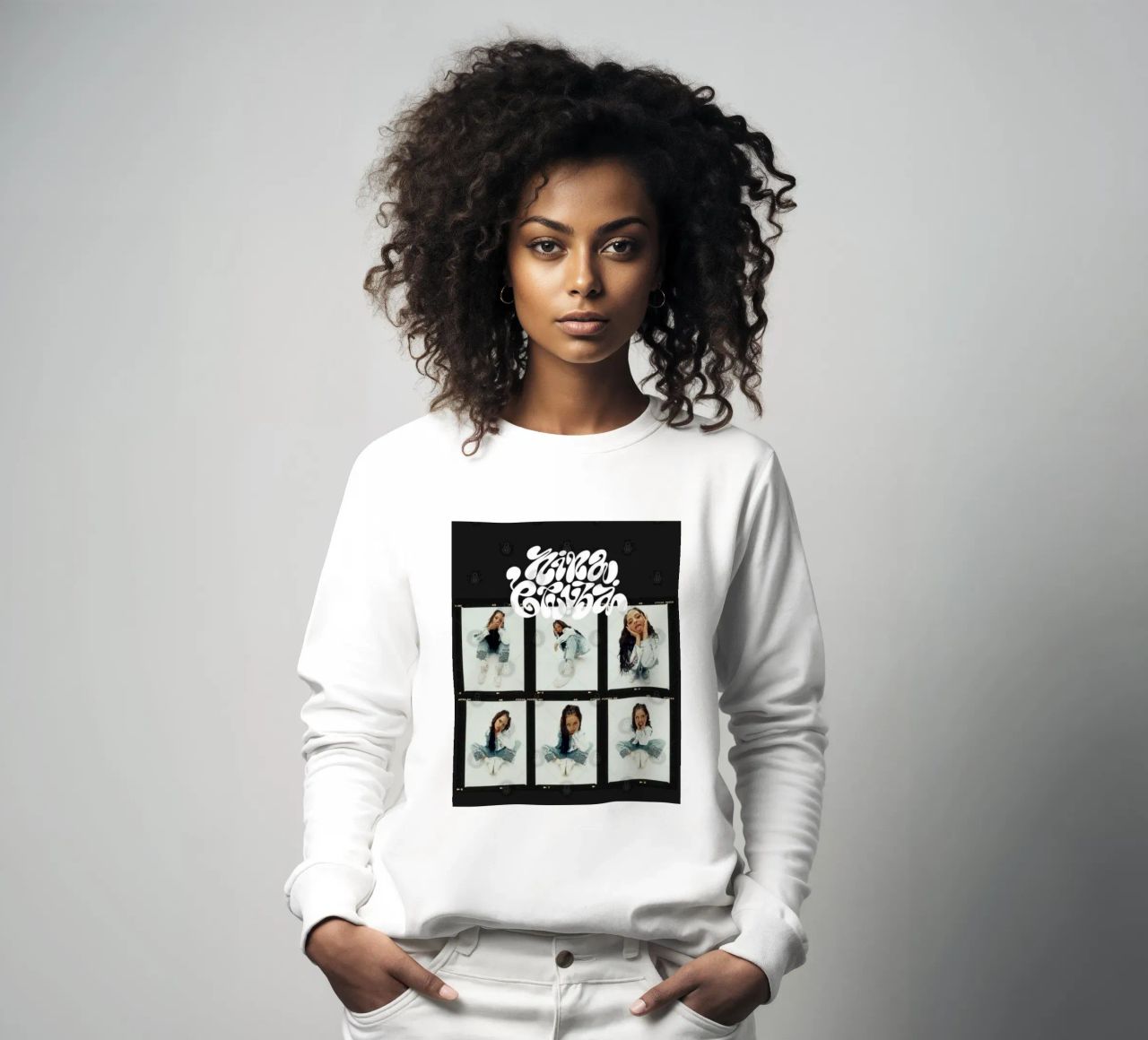 nina chuba voller ausdruck Sweatshirt von Vintage explorer
