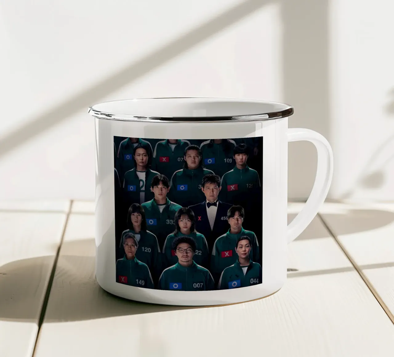 partecipanti al gioco tazza in smalto da mandy shop