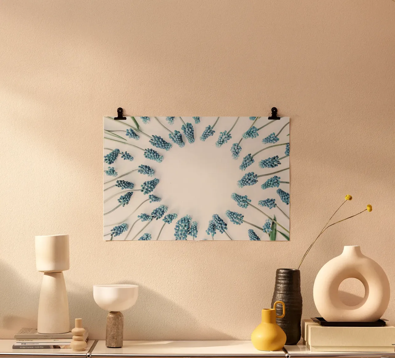 Sussurri blu poster da PhotoVibe Decor
