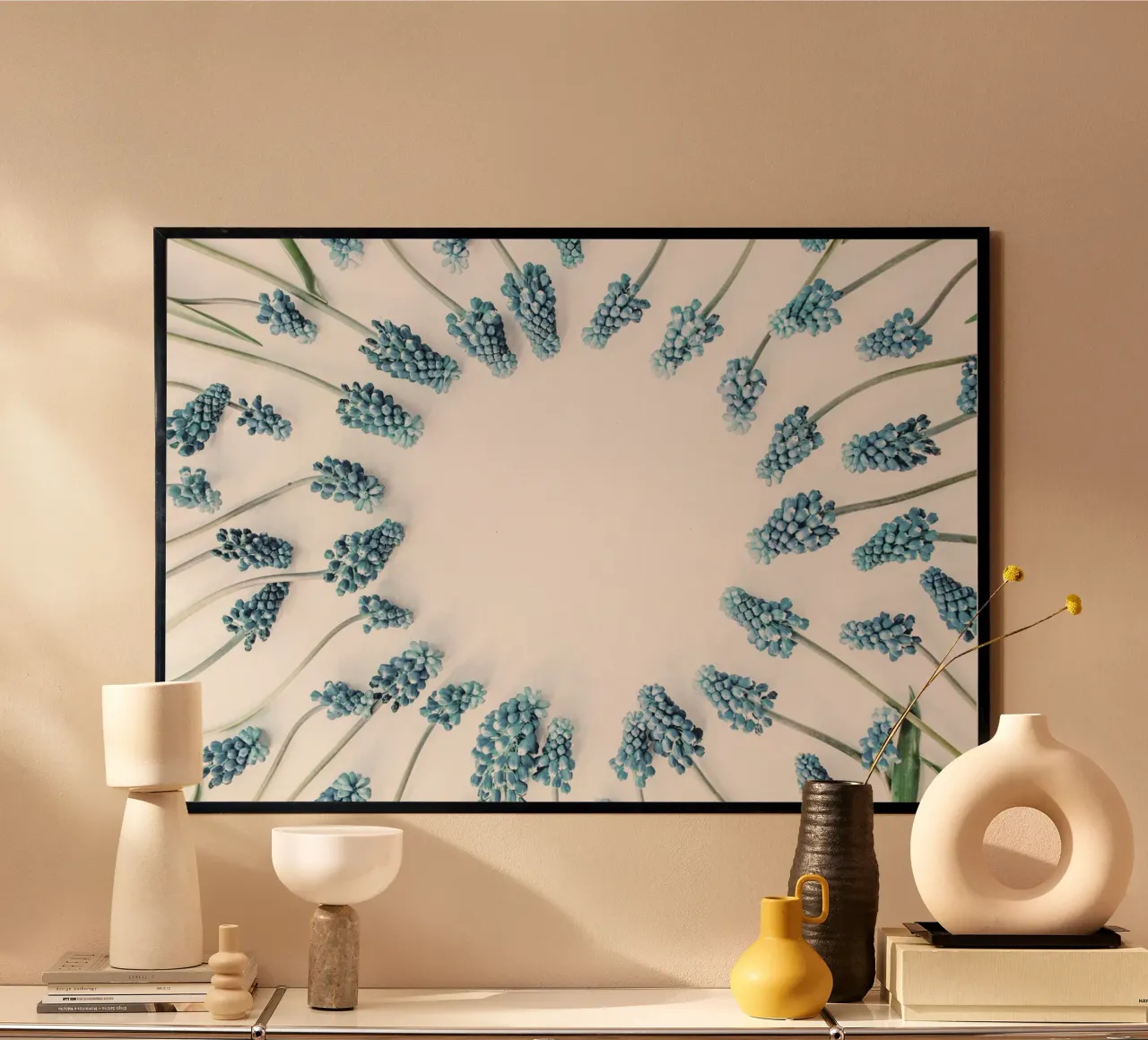 Sussurri blu poster da PhotoVibe Decor