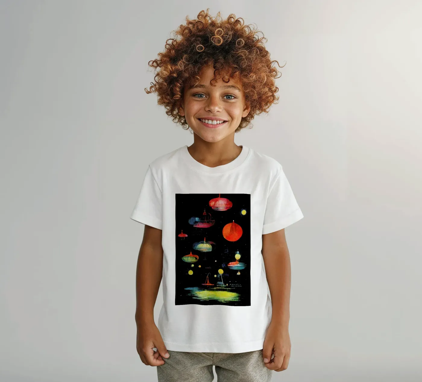 Lanterns t-shirt bambini da treechild