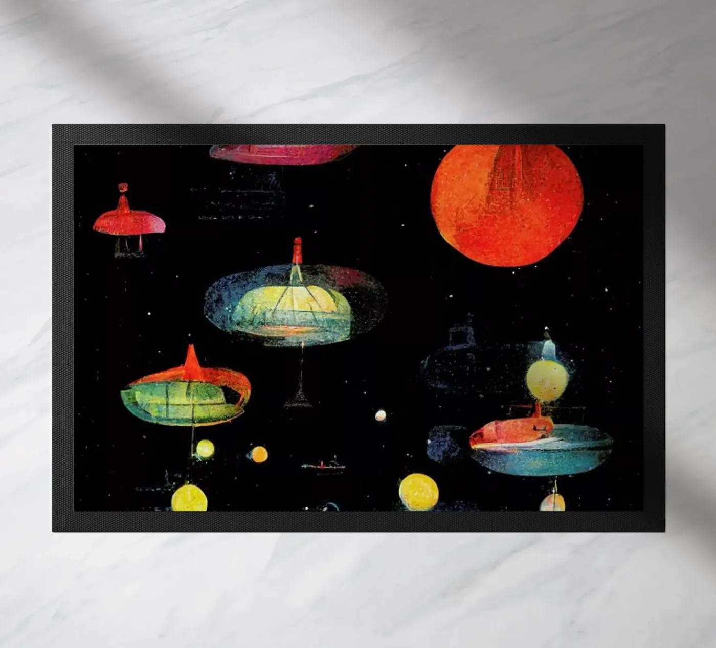 Lanterns Fußmatte von treechild