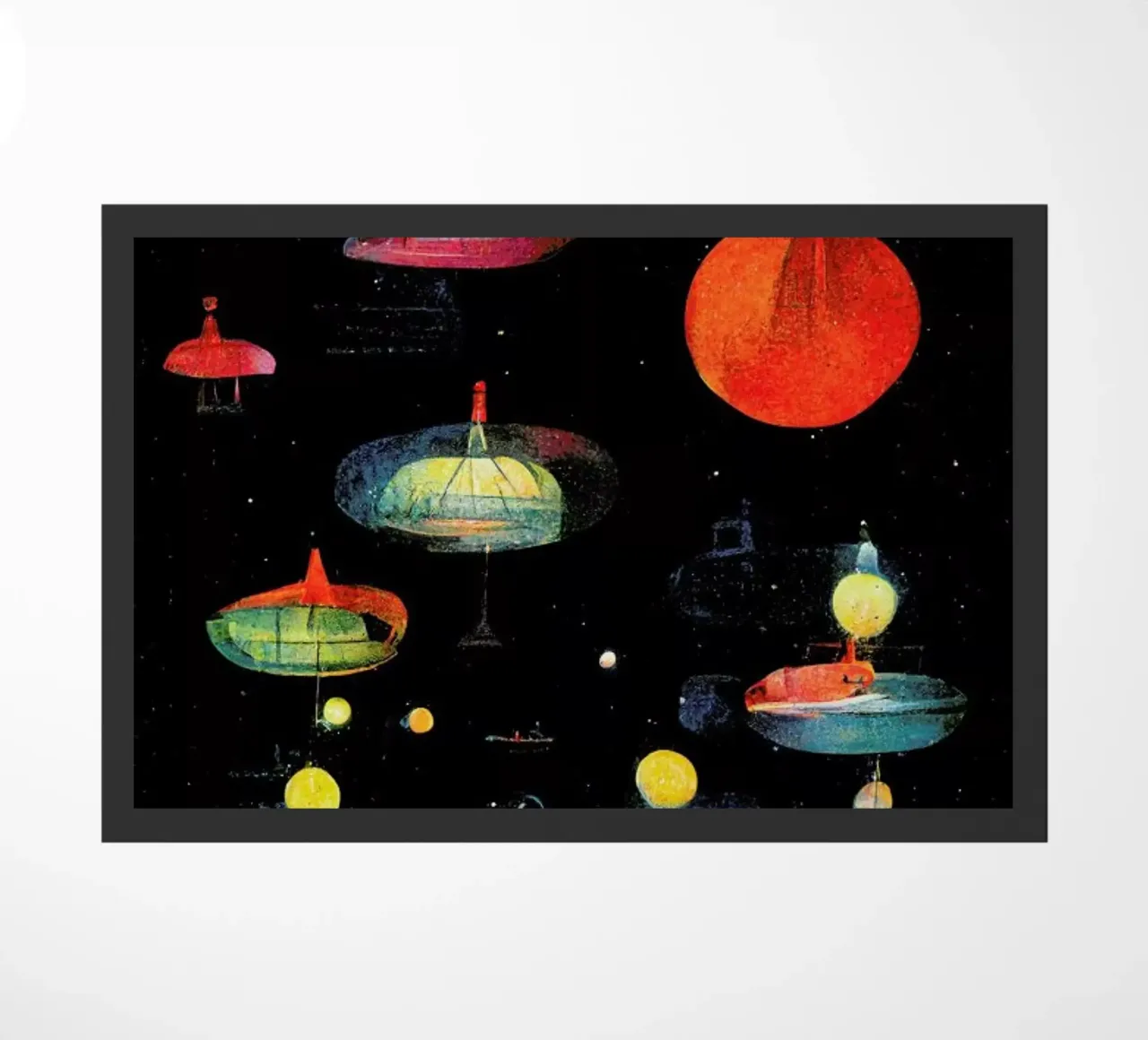 Lanterns doormat by treechild