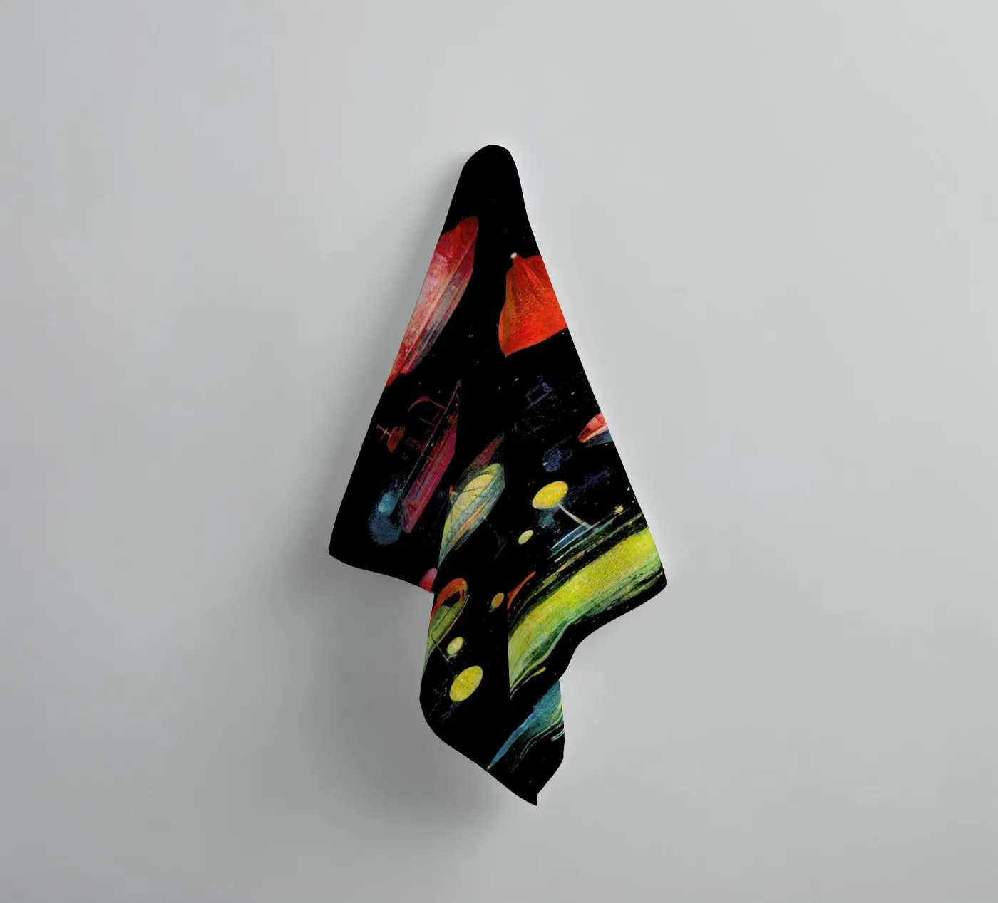 Lanterns badhanddoek van treechild