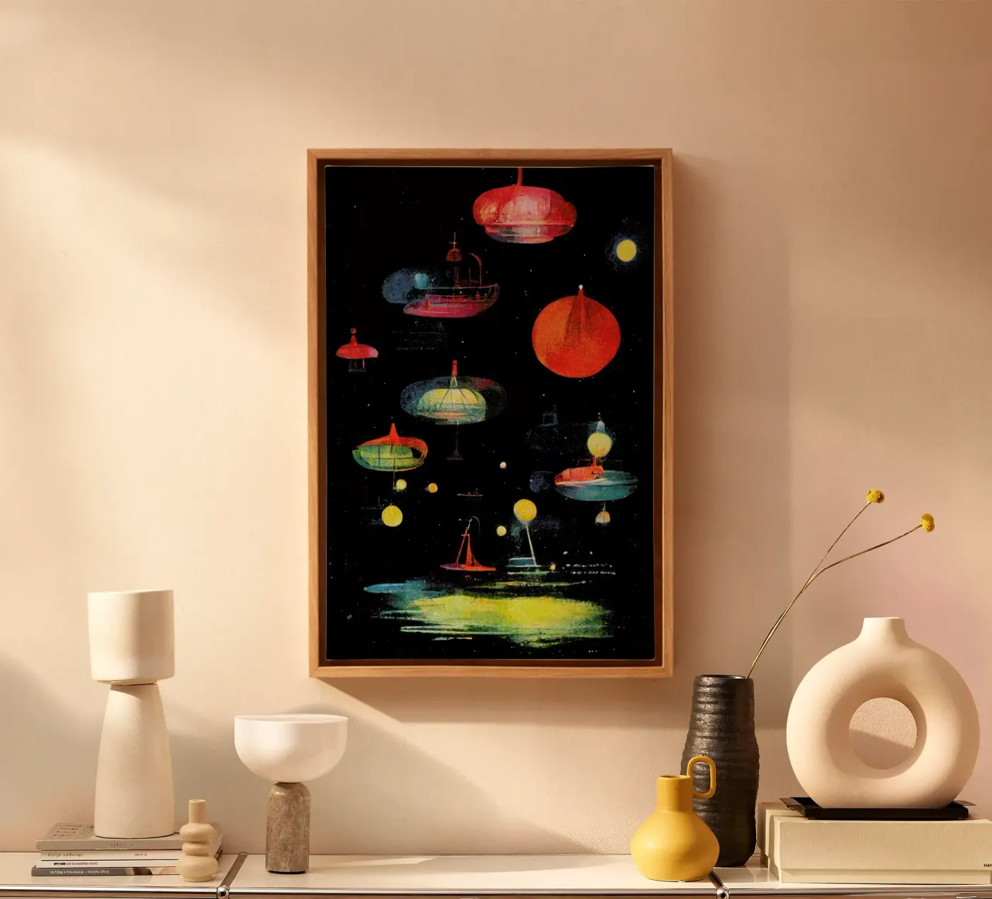 Lanterns Leinwand von treechild