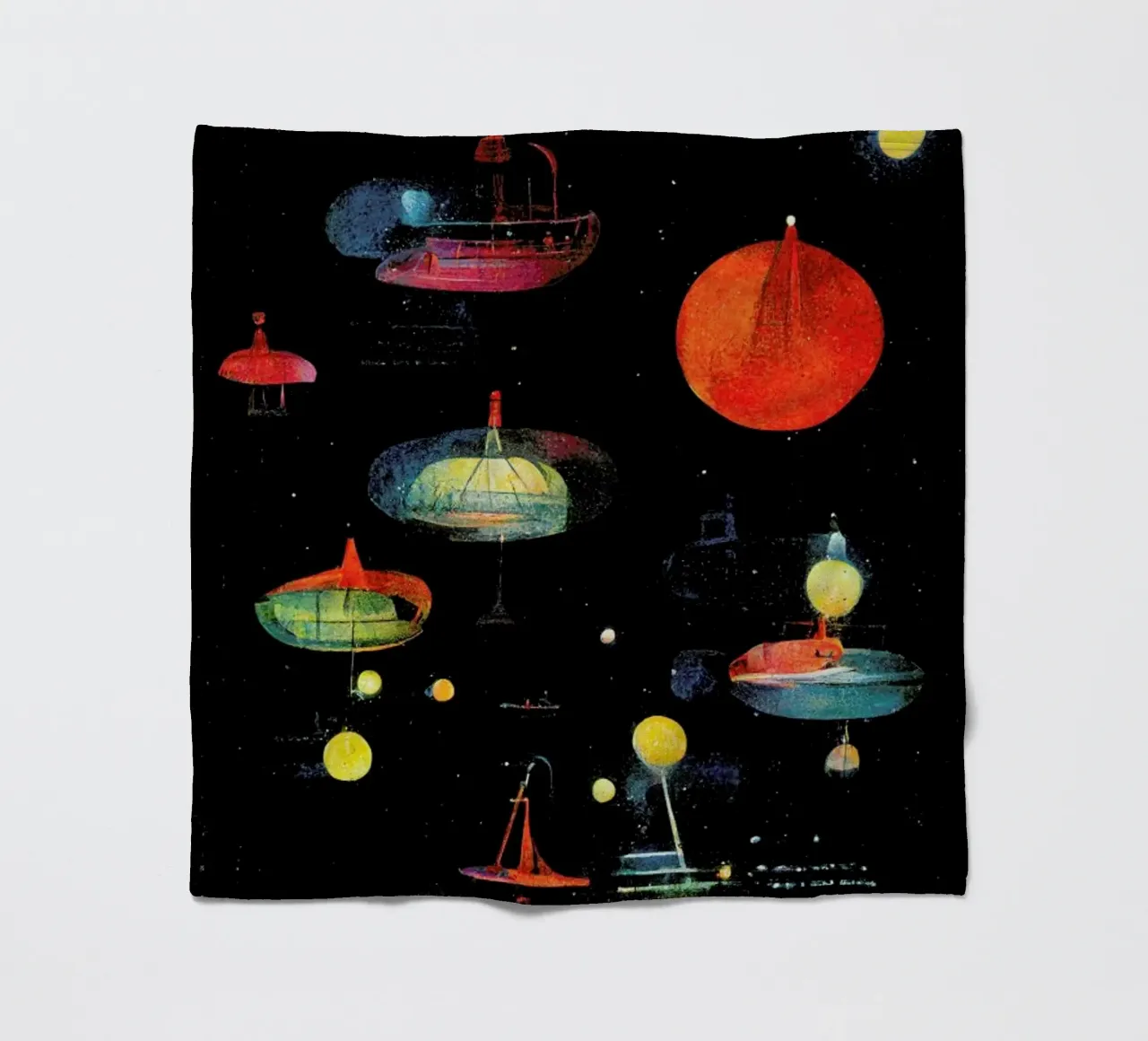 Lanterns Fleecedecke von treechild