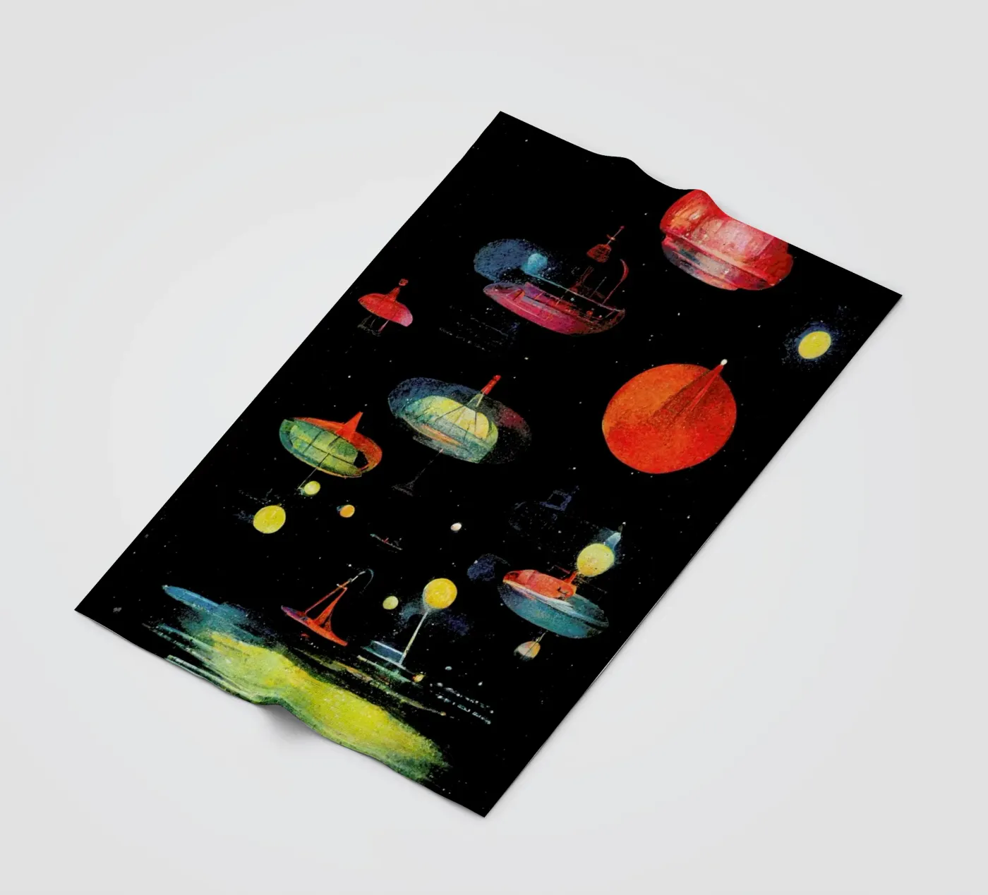 Lanterns coperta in pile da treechild