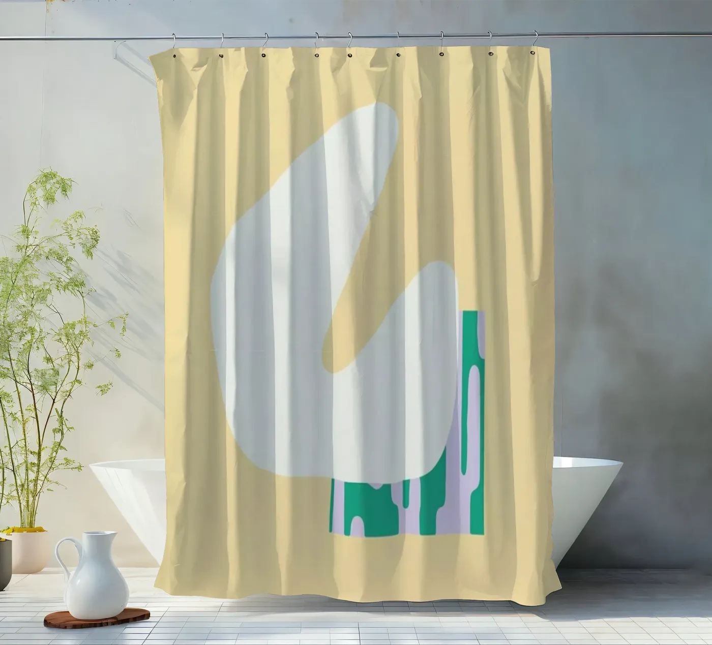 Shell, Maybe douchegordijn van Jack Webster