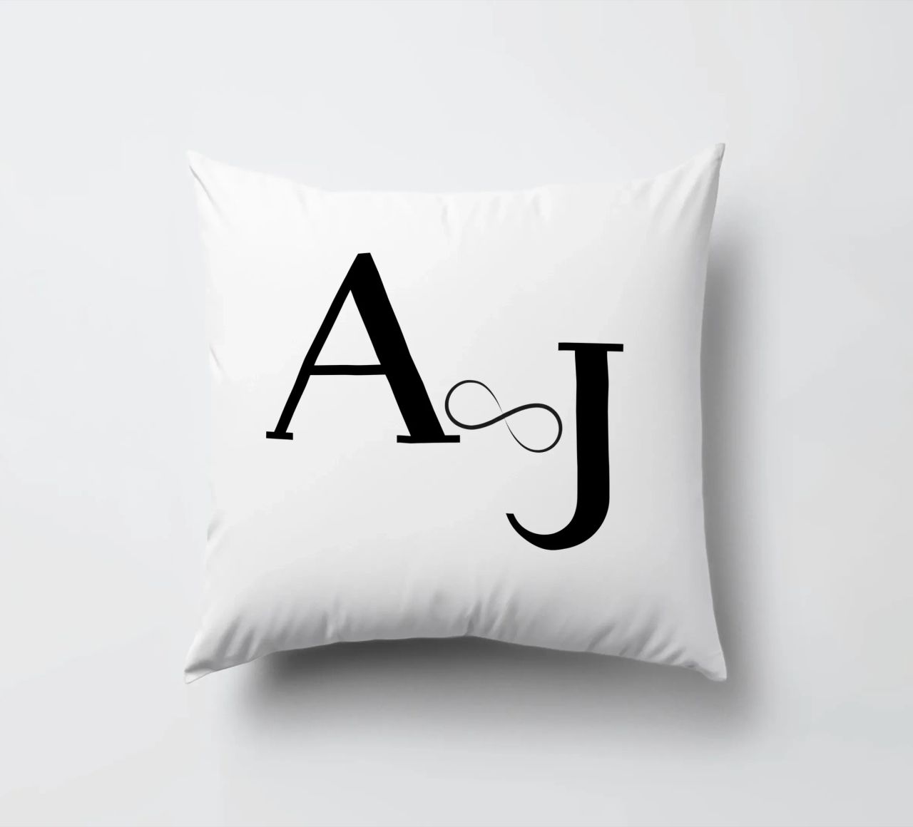 A ∞ J - Amore personalizzato come collezione di design cuscino da nsbdesign