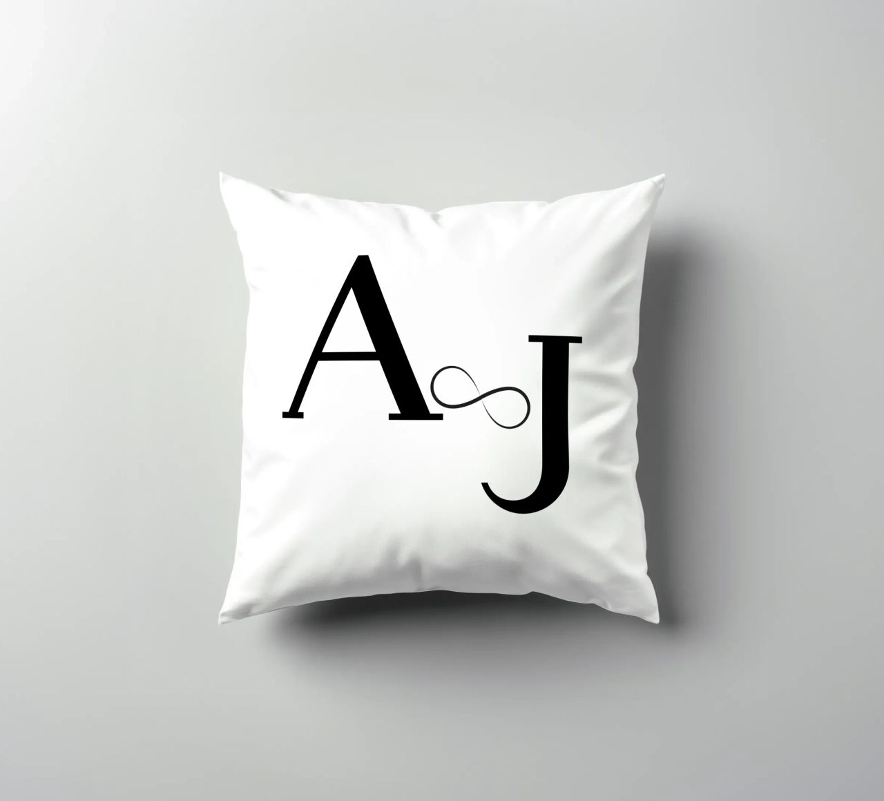 A ∞ J - Amore personalizzato come collezione di design cuscino da nsbdesign