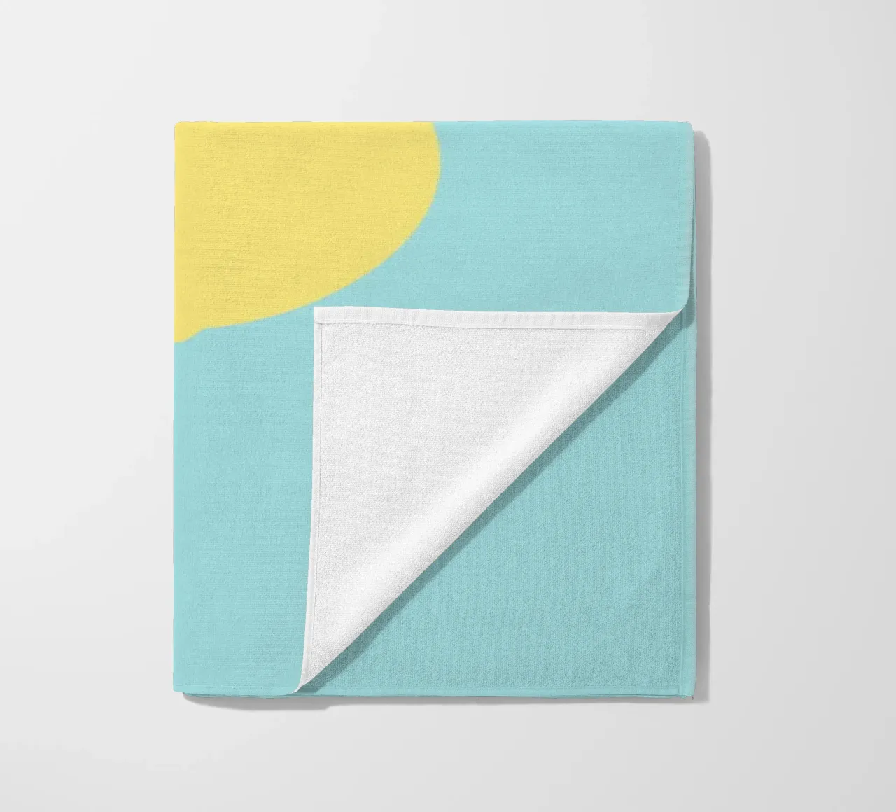 Limone su blu telo mare da janamossmann