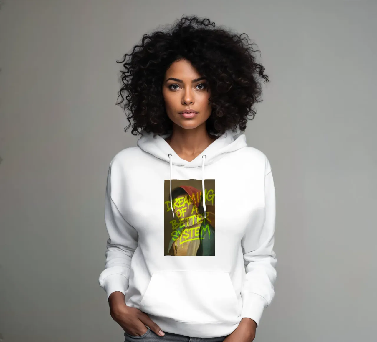 Critica di sistema con stile felpa con cappuccio da KUNSTstück