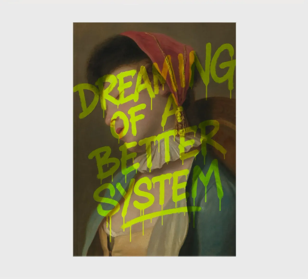 System criticism with style notebook by KUNSTstück