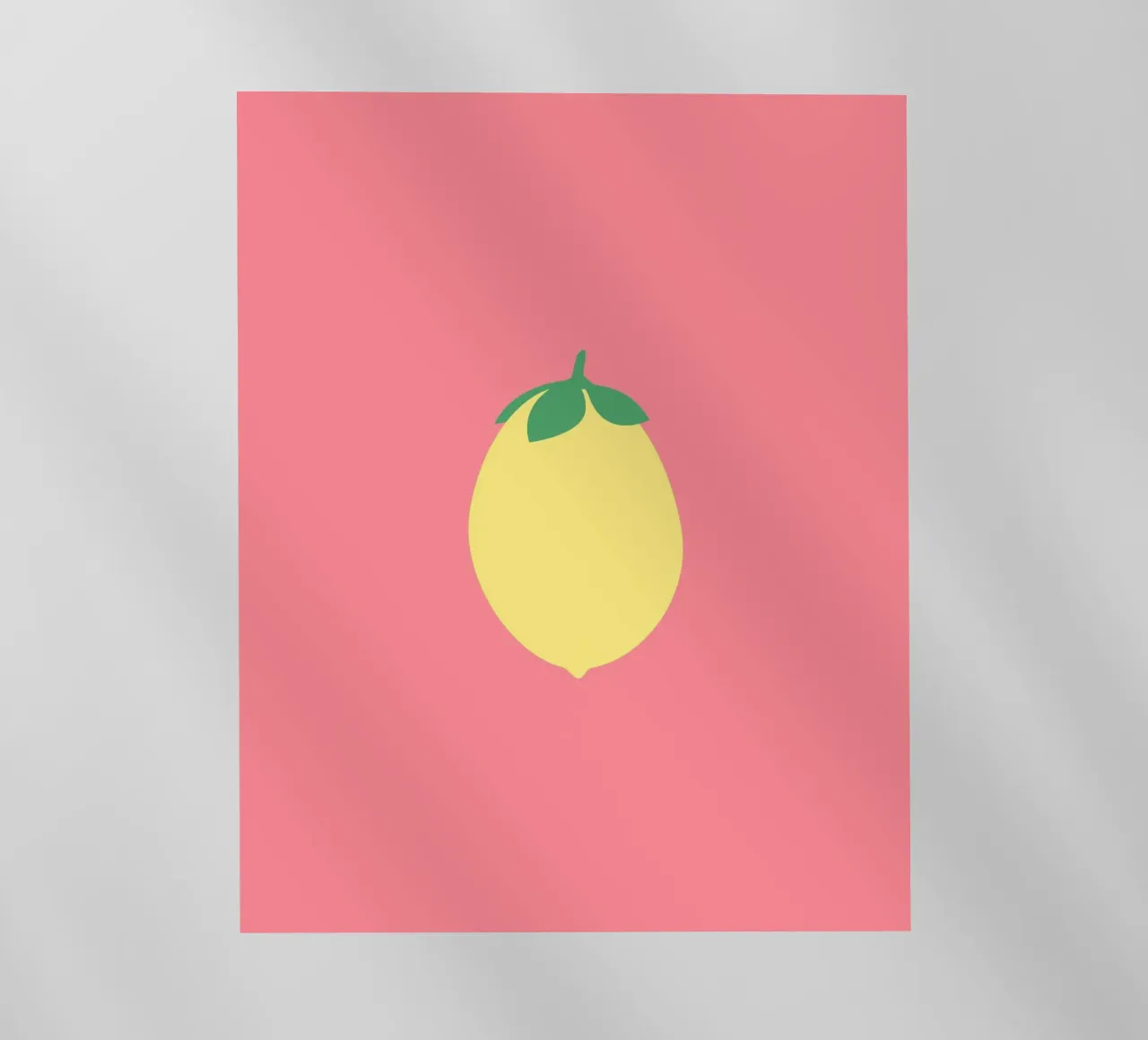 Zitrone auf Pink pellicola backlit da janamossmann