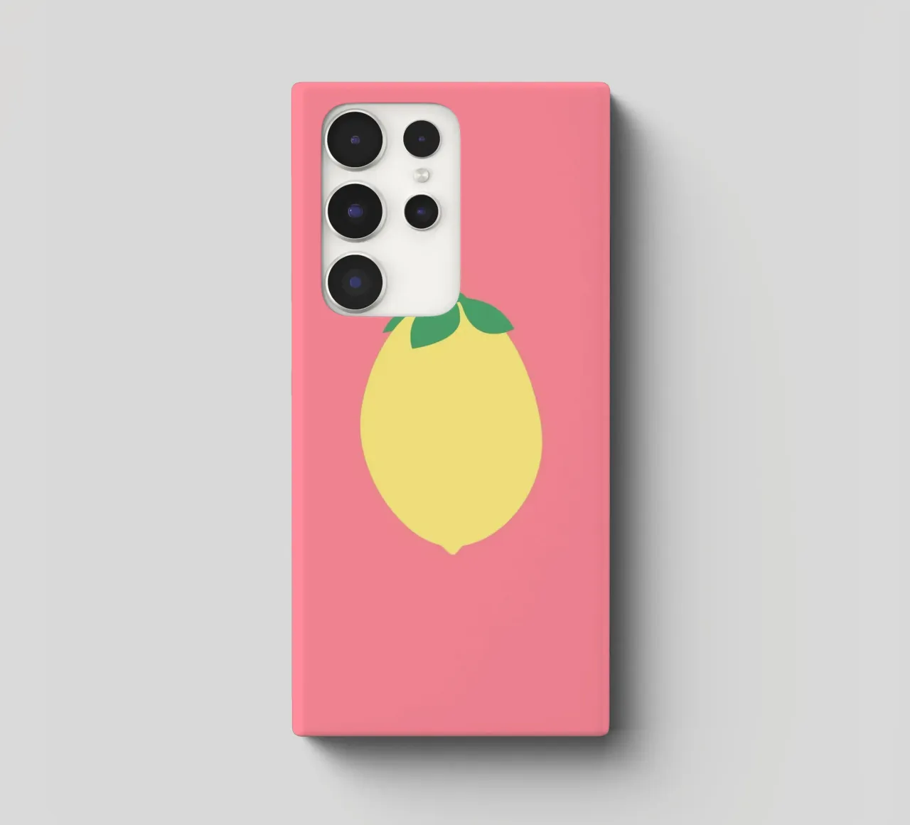 Zitrone auf Pink cover samsung da janamossmann