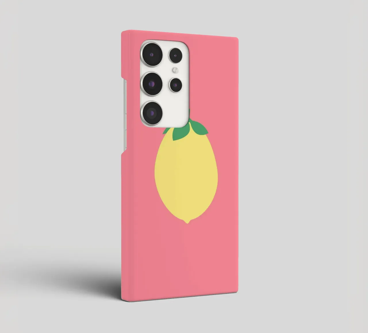 Zitrone auf Pink cover samsung da janamossmann