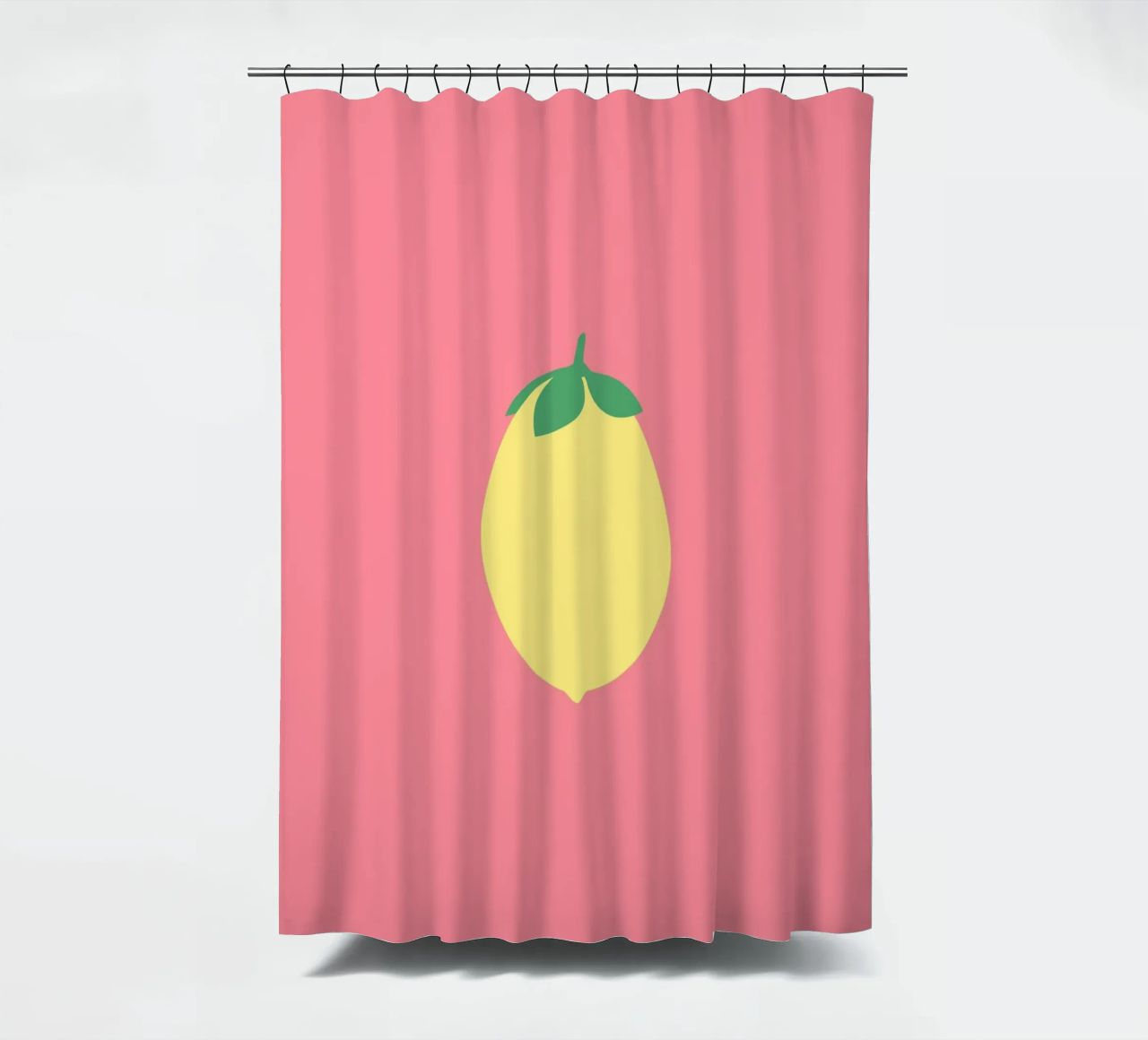 Zitrone auf Pink tenda da doccia da janamossmann