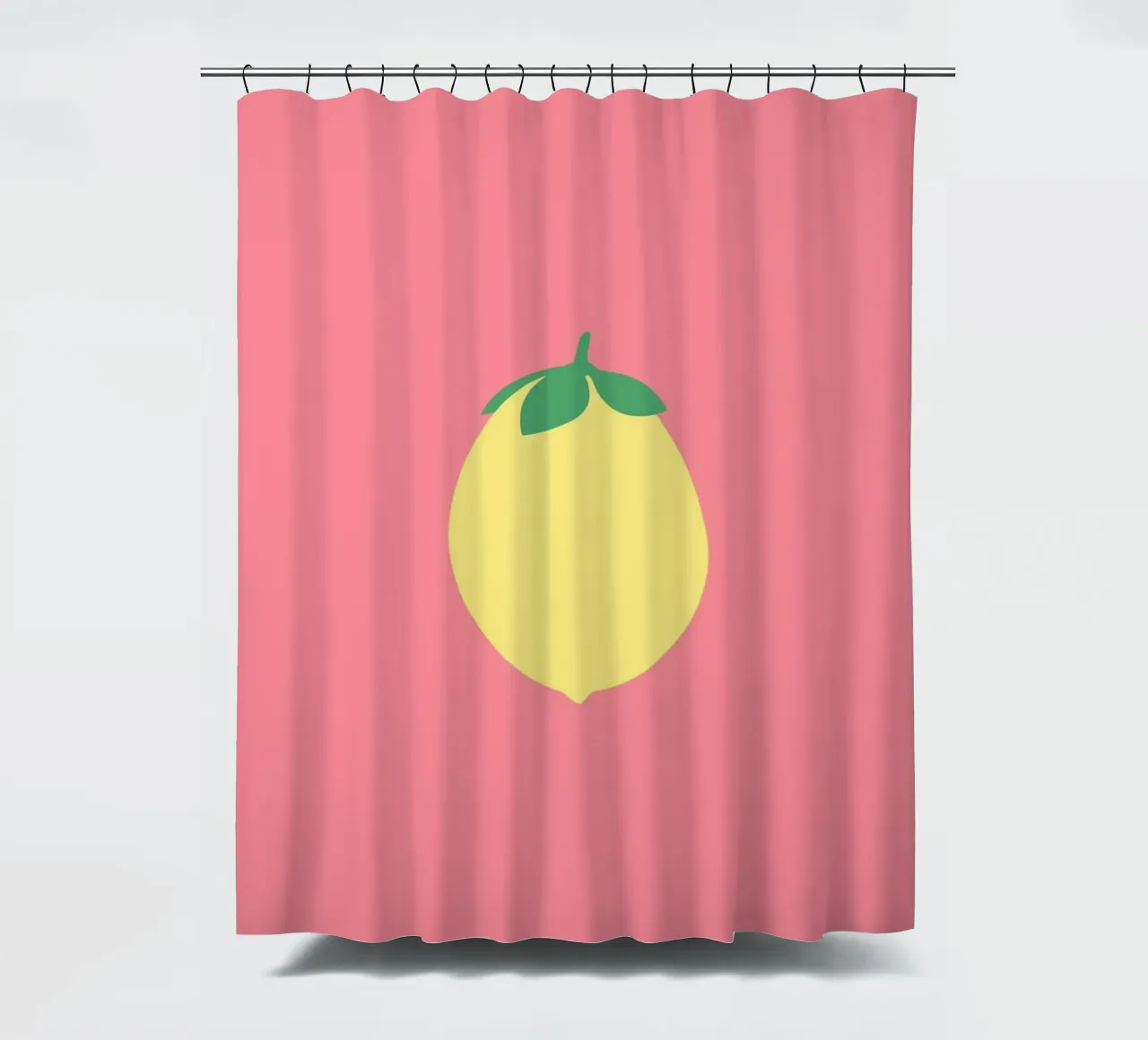 Zitrone auf Pink tenda da doccia da janamossmann