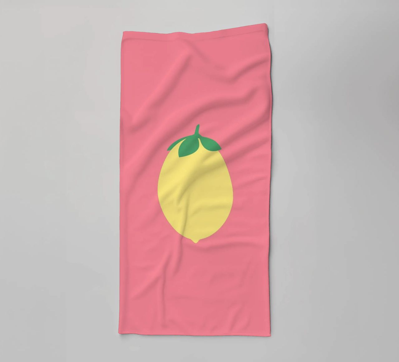 Zitrone auf Pink asciugamano da bagno da janamossmann
