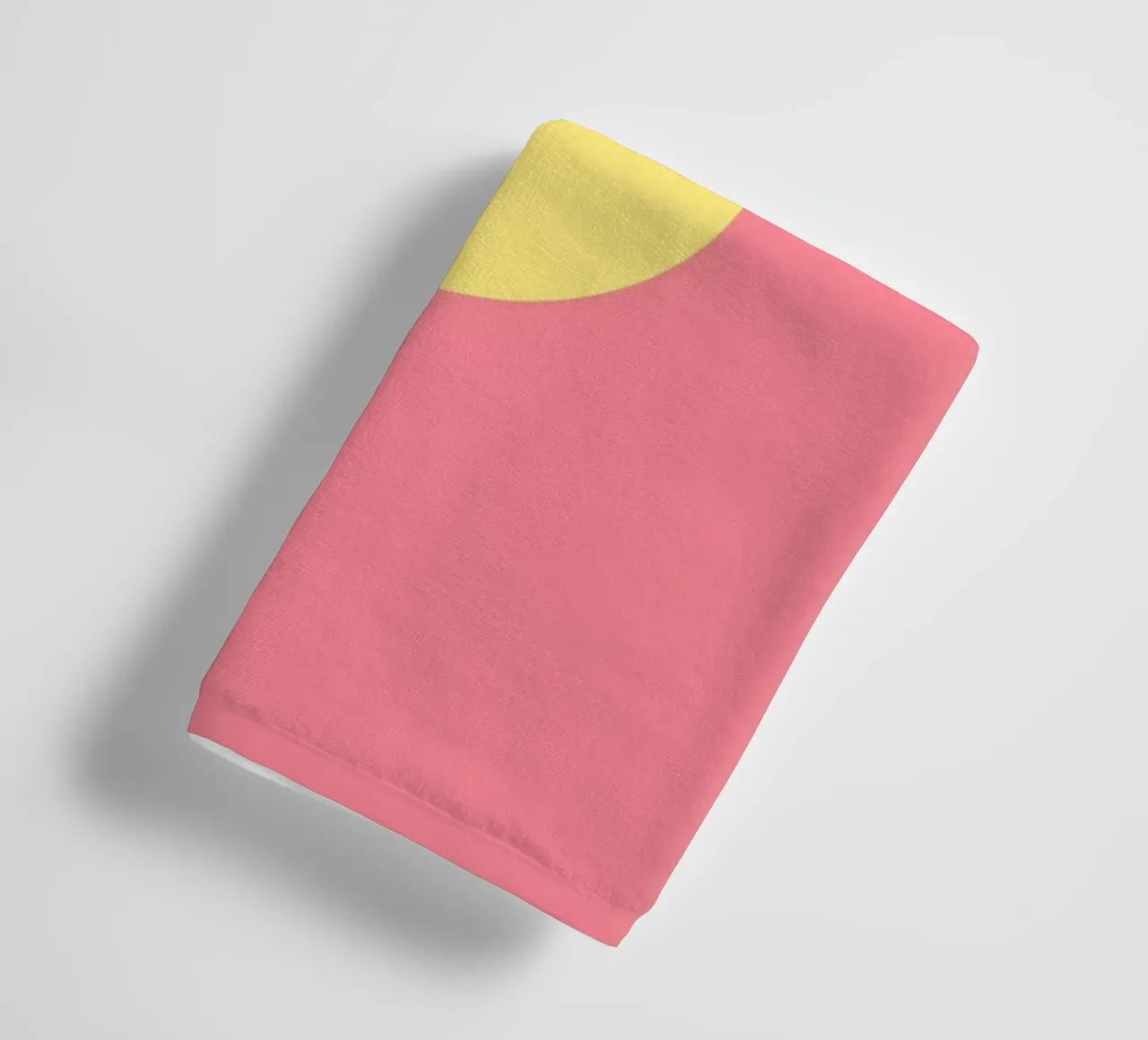 Zitrone auf Pink towel by janamossmann