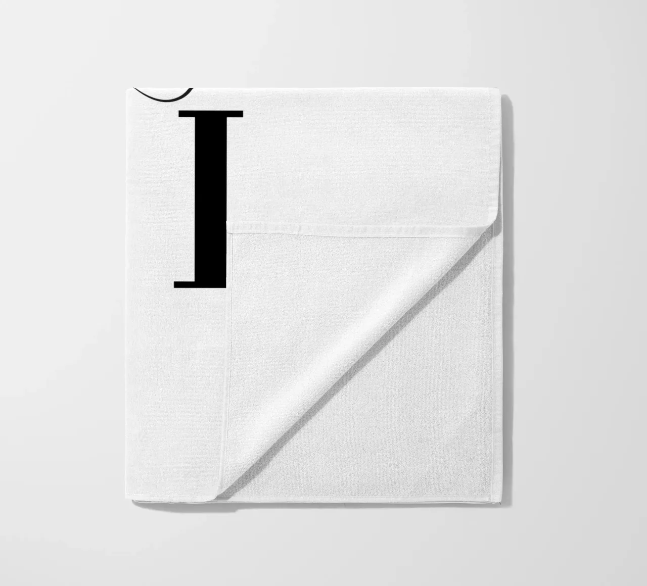 E ∞ L - Design minimalista per amore e infinito telo mare da StrindesignStudio