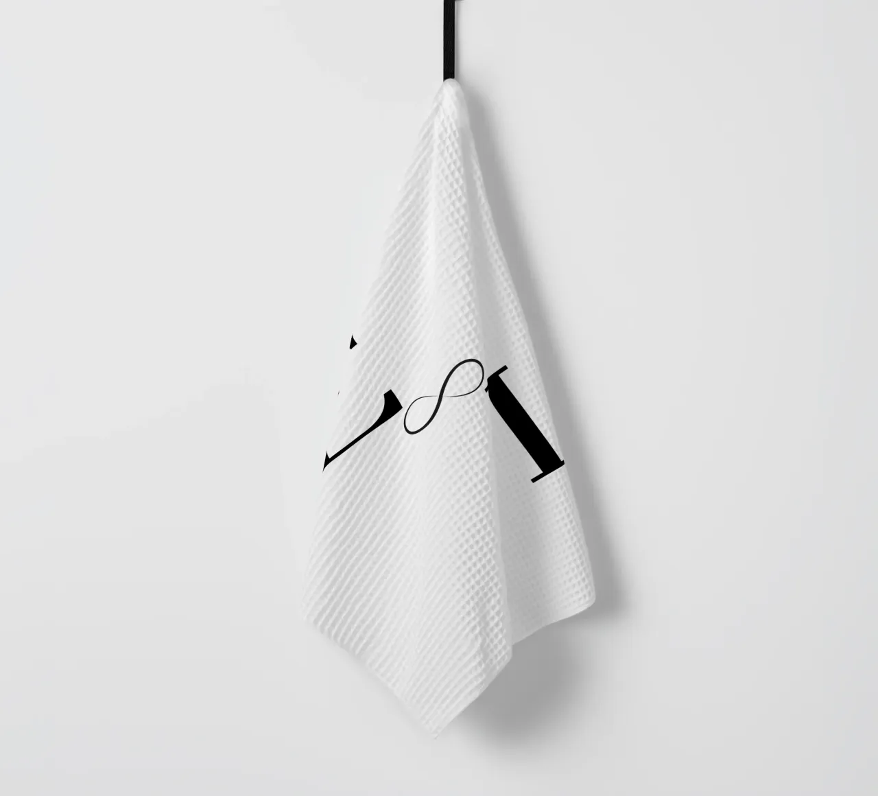E ∞ L - Design minimalista per amore e infinito canovaccio da cucina da StrindesignStudio