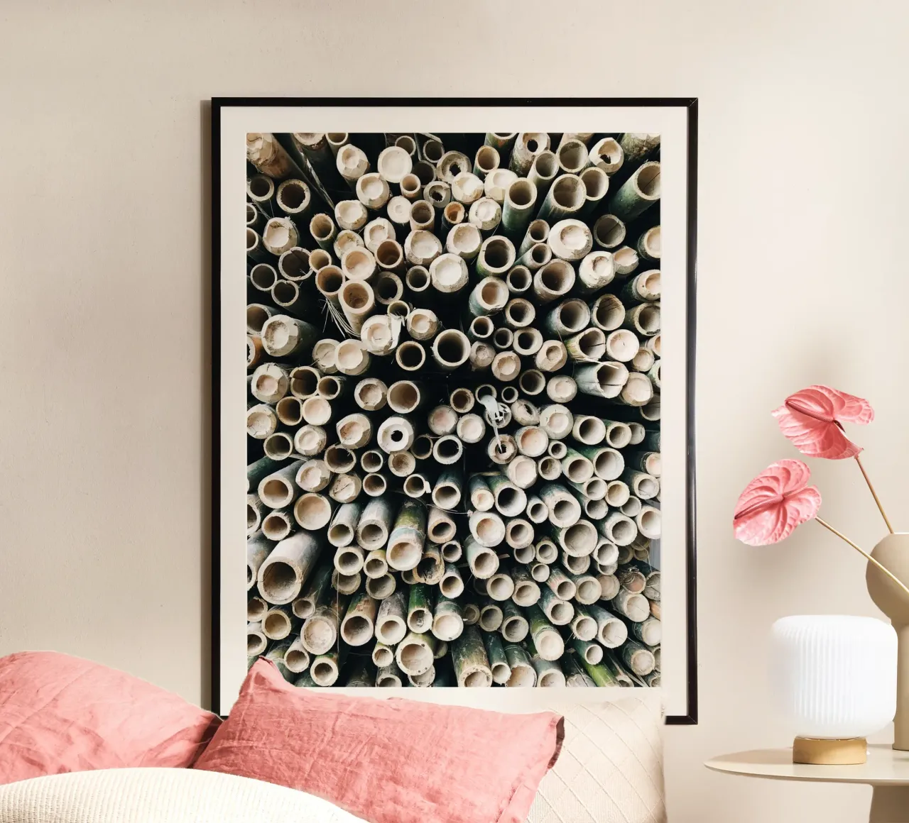 Natura morbida poster con telaio in alluminio da PhotoVibe Decor