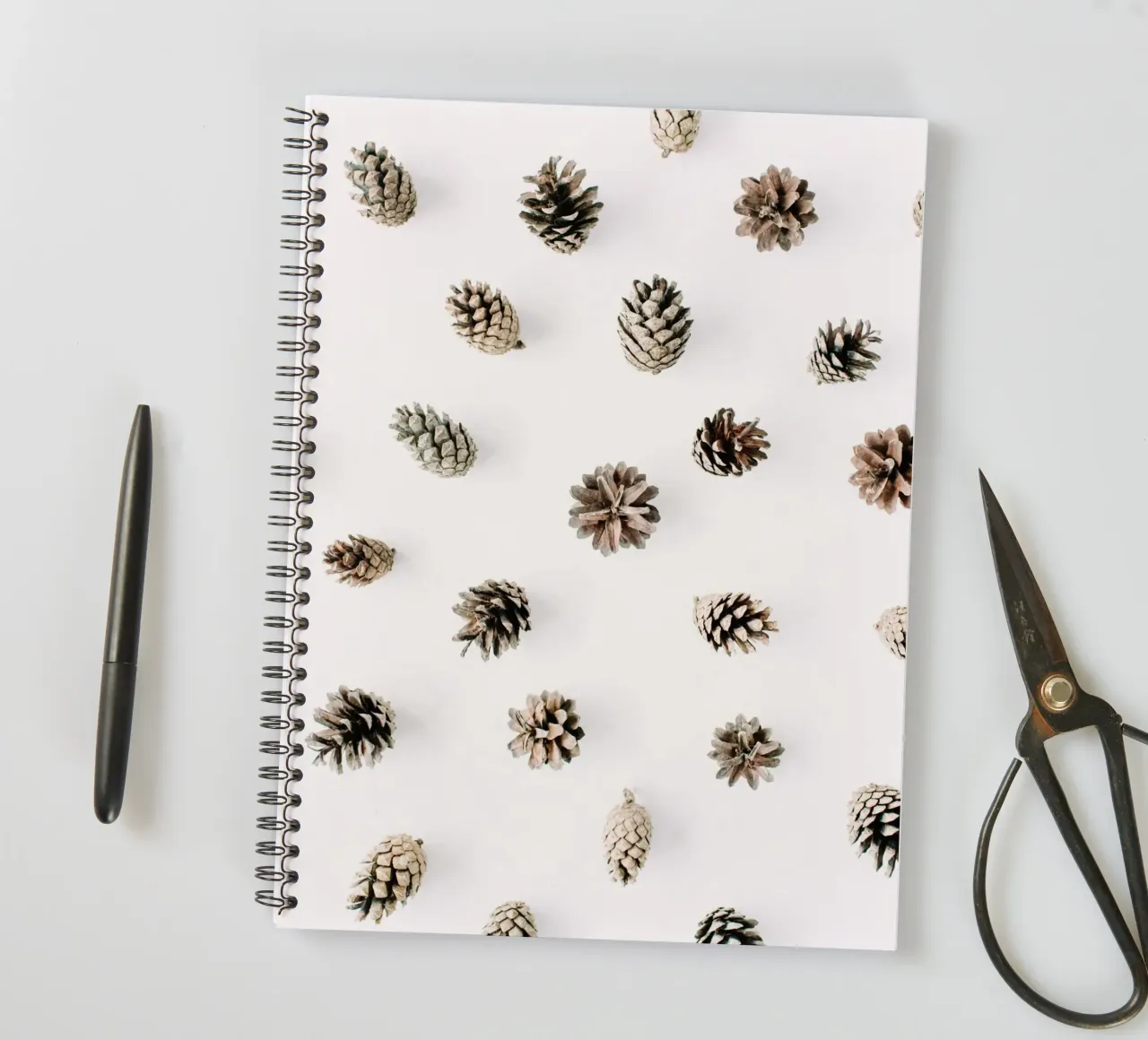 Soft Nature spiral notebook by PhotoVibe Decor