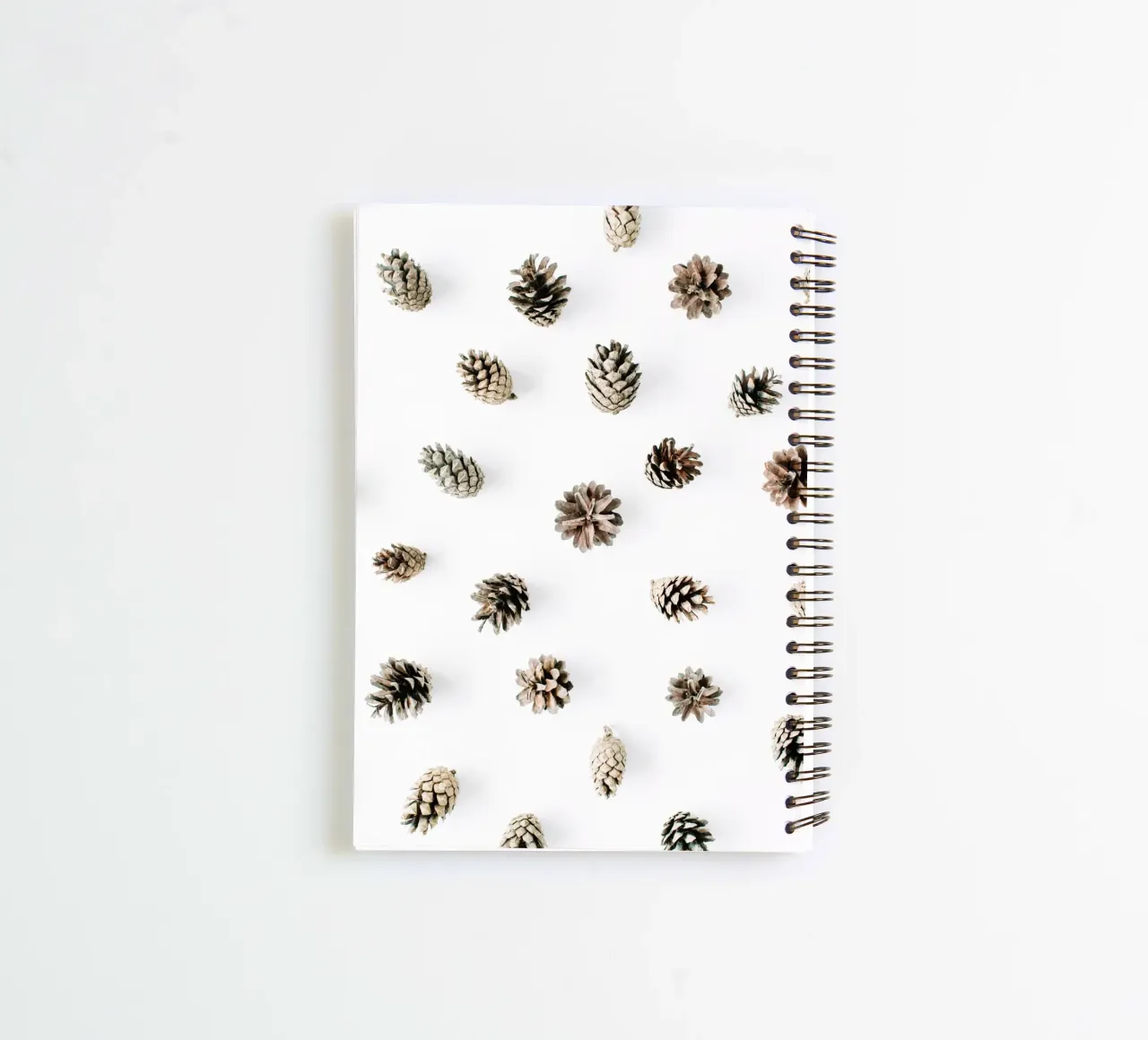 Soft Nature spiral notebook by PhotoVibe Decor