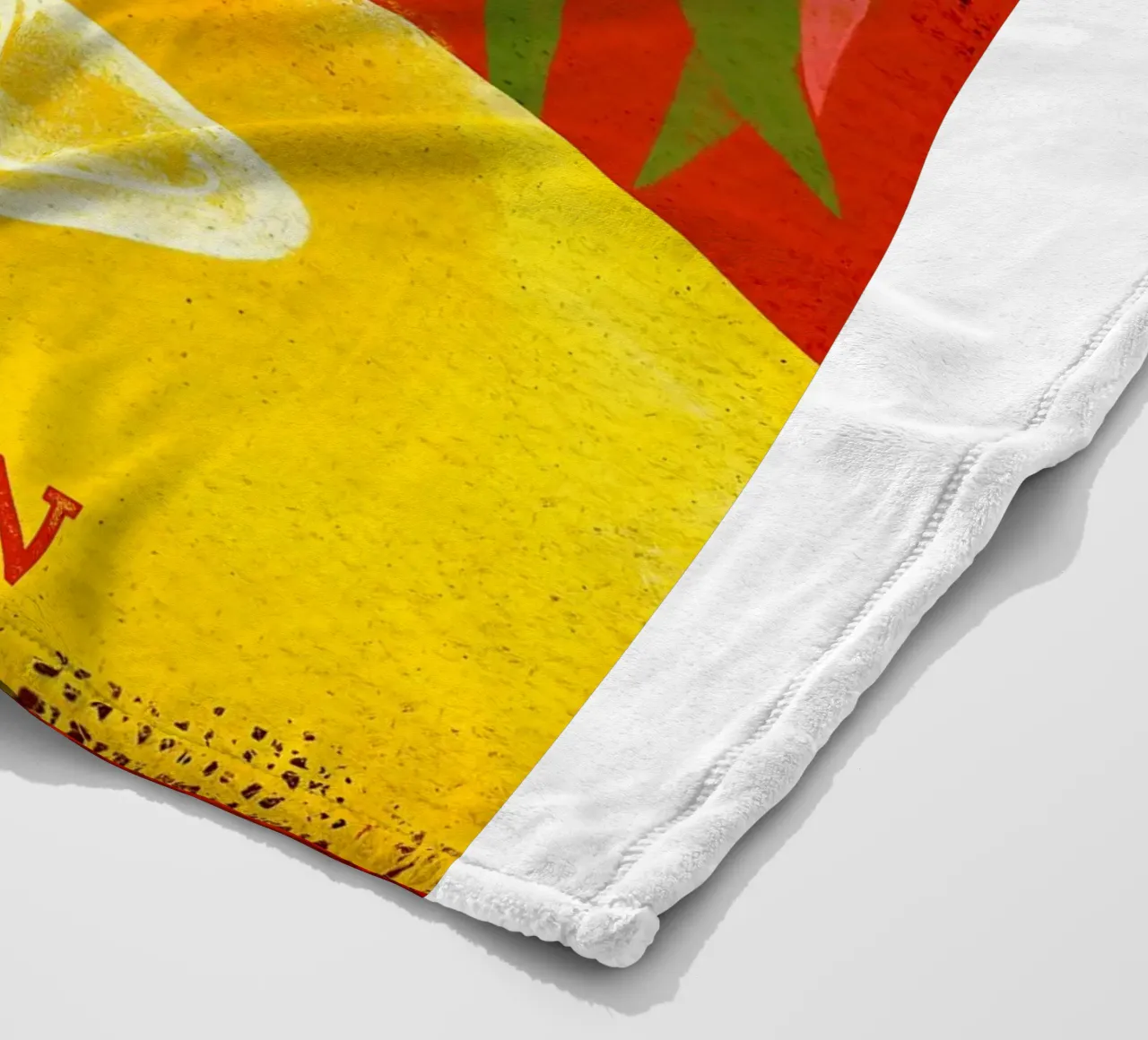 Margarita Sunsets Cancun fleece blanket by Neeraprint
