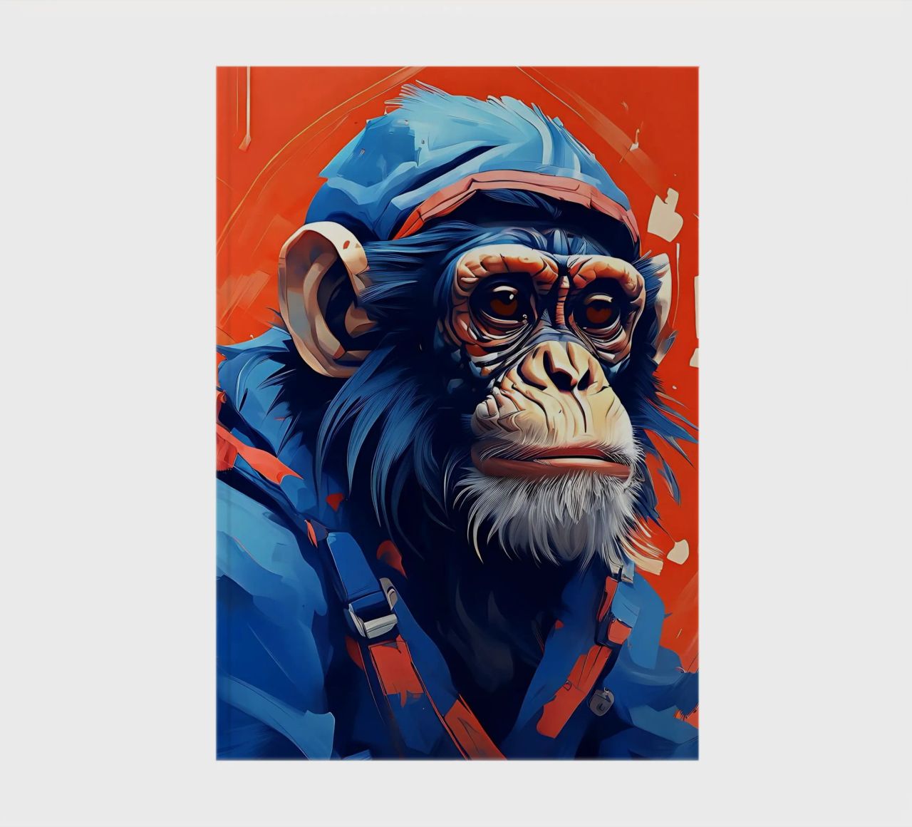 Monkey_Style_F_1 notebook by Tierisch bunt by LK