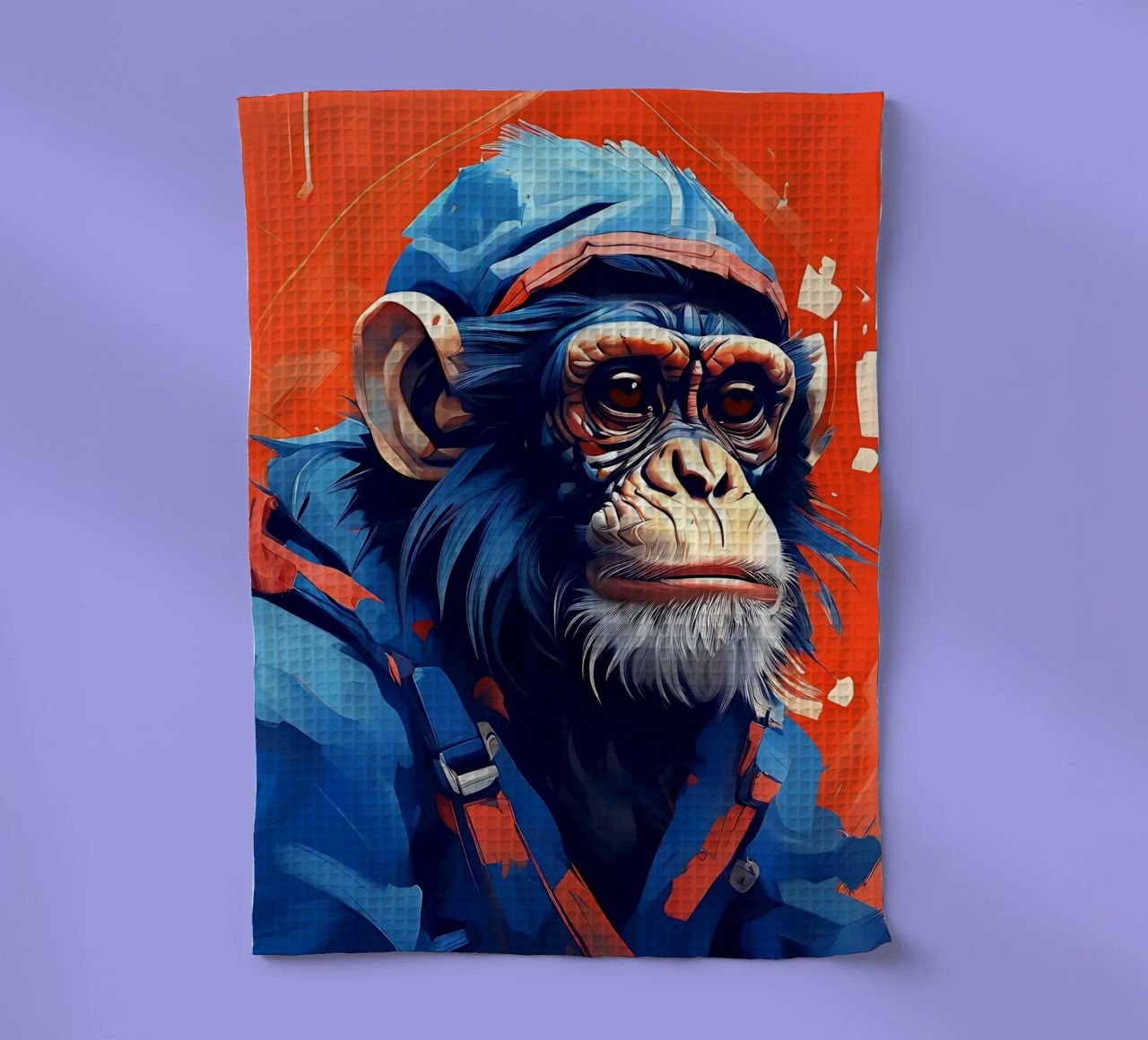 Singe_style_F_1 torchon de Tierisch bunt by LK