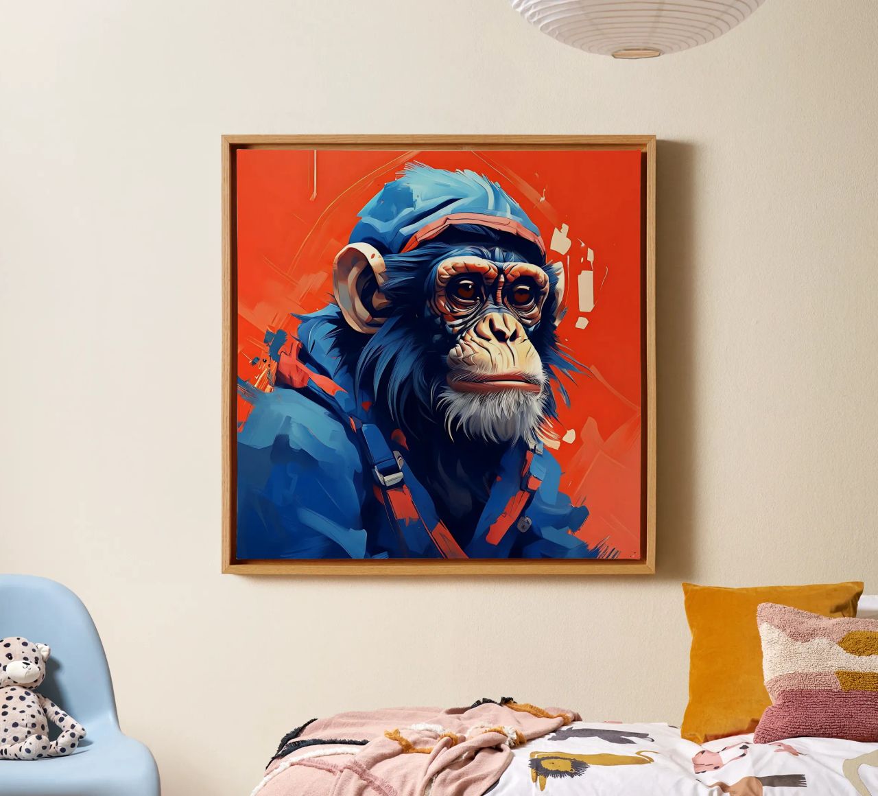 Monkey_Style_F_1 canvas by Tierisch bunt by LK