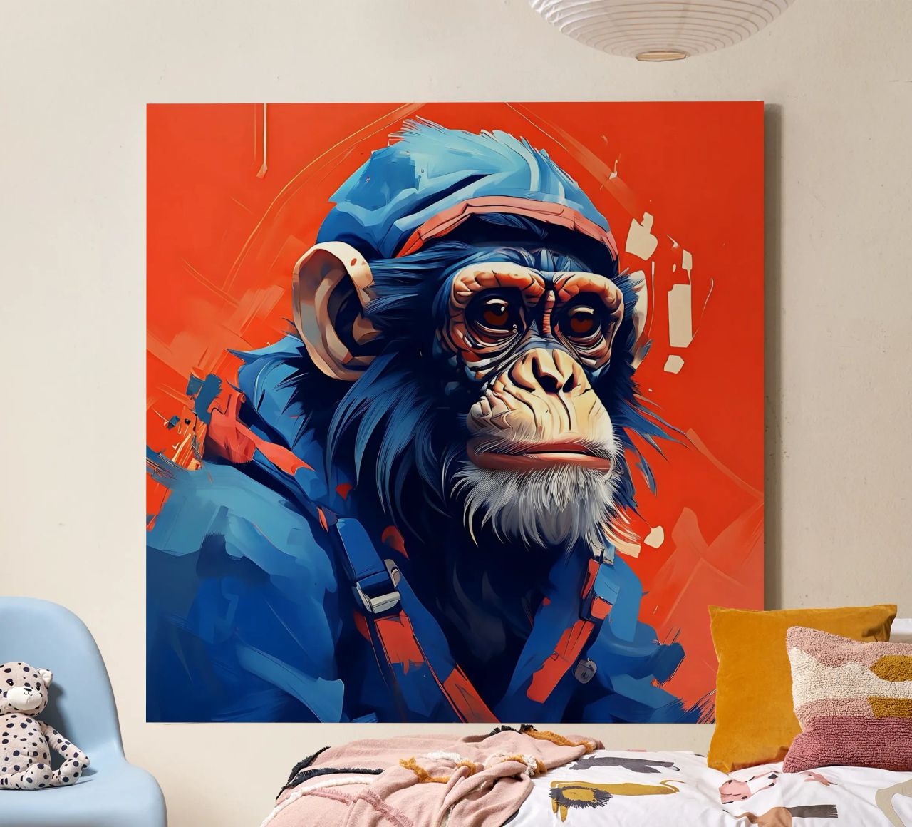 Monkey_Style_F_1 canvas by Tierisch bunt by LK