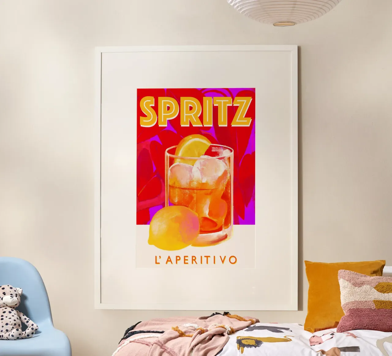 Spritz l'aperitivo italiano poster poster da Neeraprint