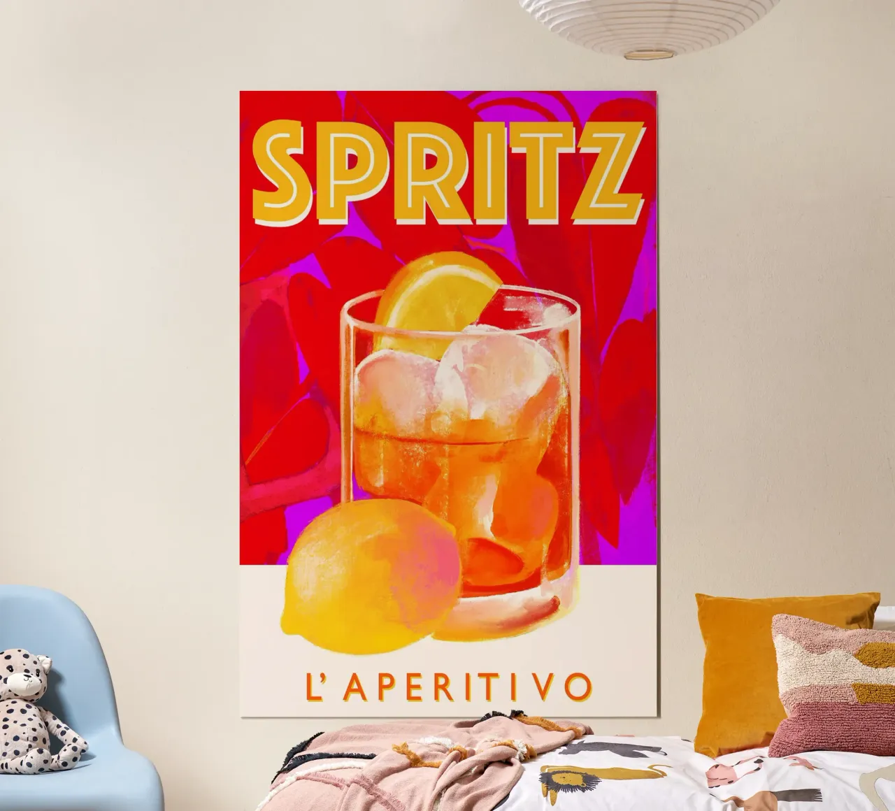 Spritz l'aperitivo italiano poster poster da Neeraprint