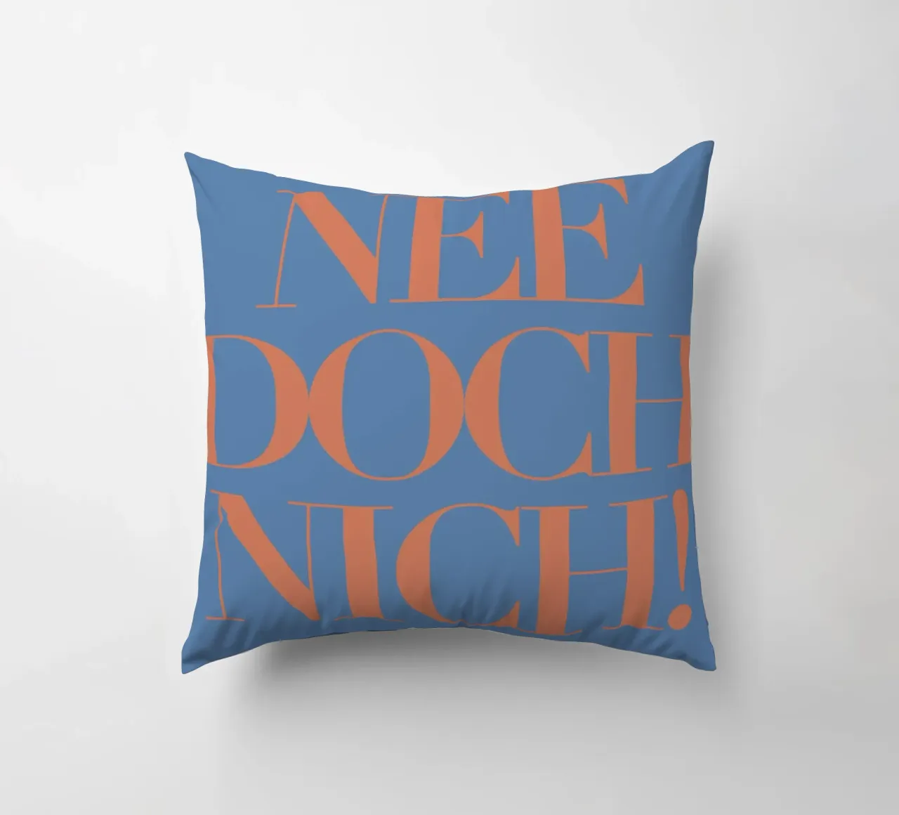 NO DO NOT! - A colourful statement for the spontaneous decorative cushion by Tine Taler