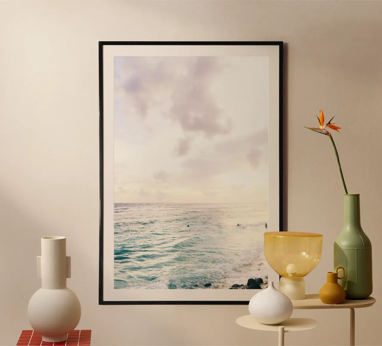 Natura morbida poster con telaio in plastica da PhotoVibe Decor