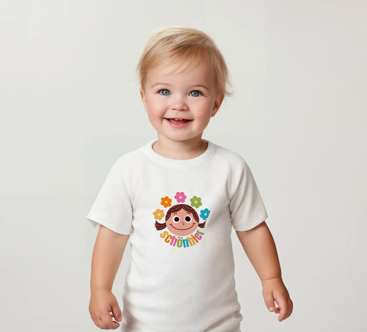 schön hier maglietta neonato da fummelhummel
