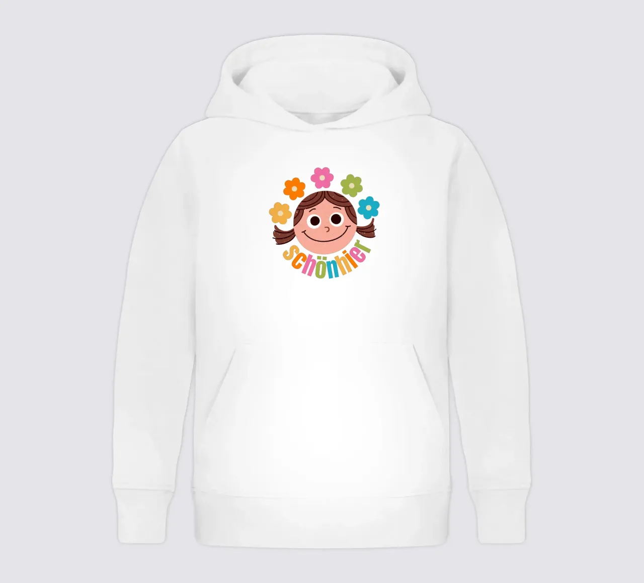 schön hier Kinder Hoodie von fummelhummel