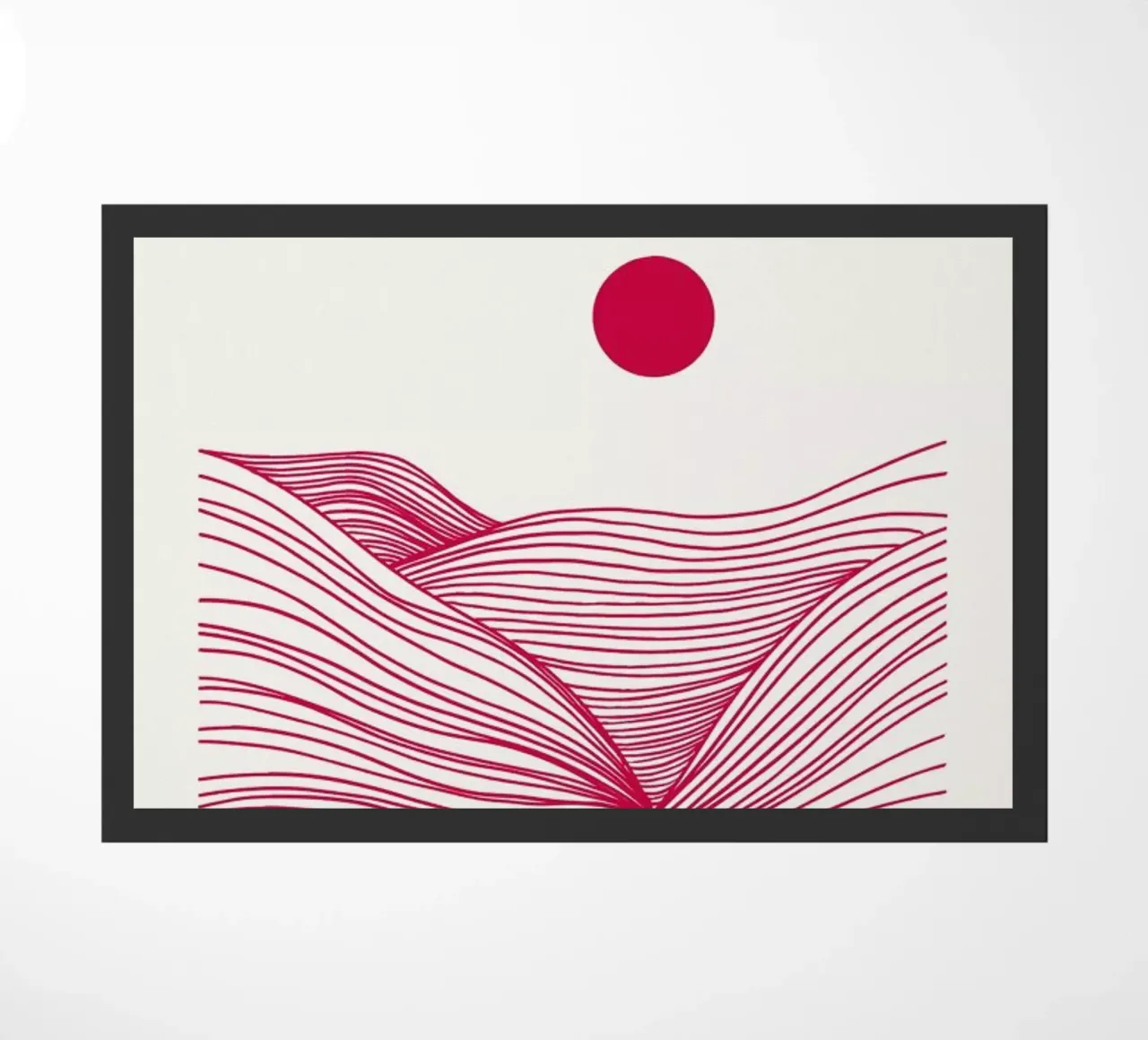 Waves in a Storm Myrtle in a Vase Viva Magenta zerbino da Studio One